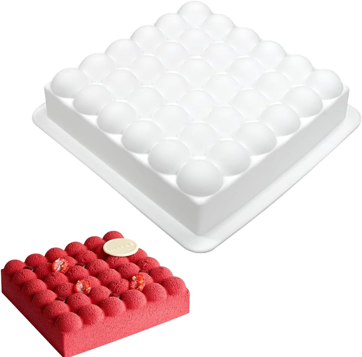 Omgoods - Bubble Cloud Silicone Mould - Voor Muffins en Puddingen