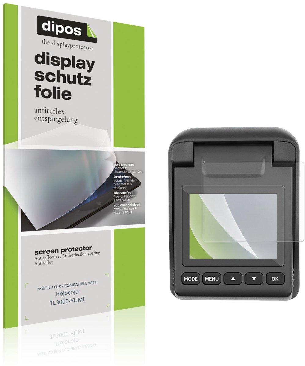 dipos – 4x Matte Beschermfolie geschikt voor Hojocojo TL3000-YUMI | Krasbestendige & antireflecterende Screenprotector Ultra-Thin