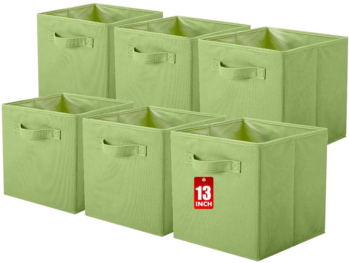 Omgoods - Vouwbare Opbergdozen Set van 6 voor Kleding en Speelgoed