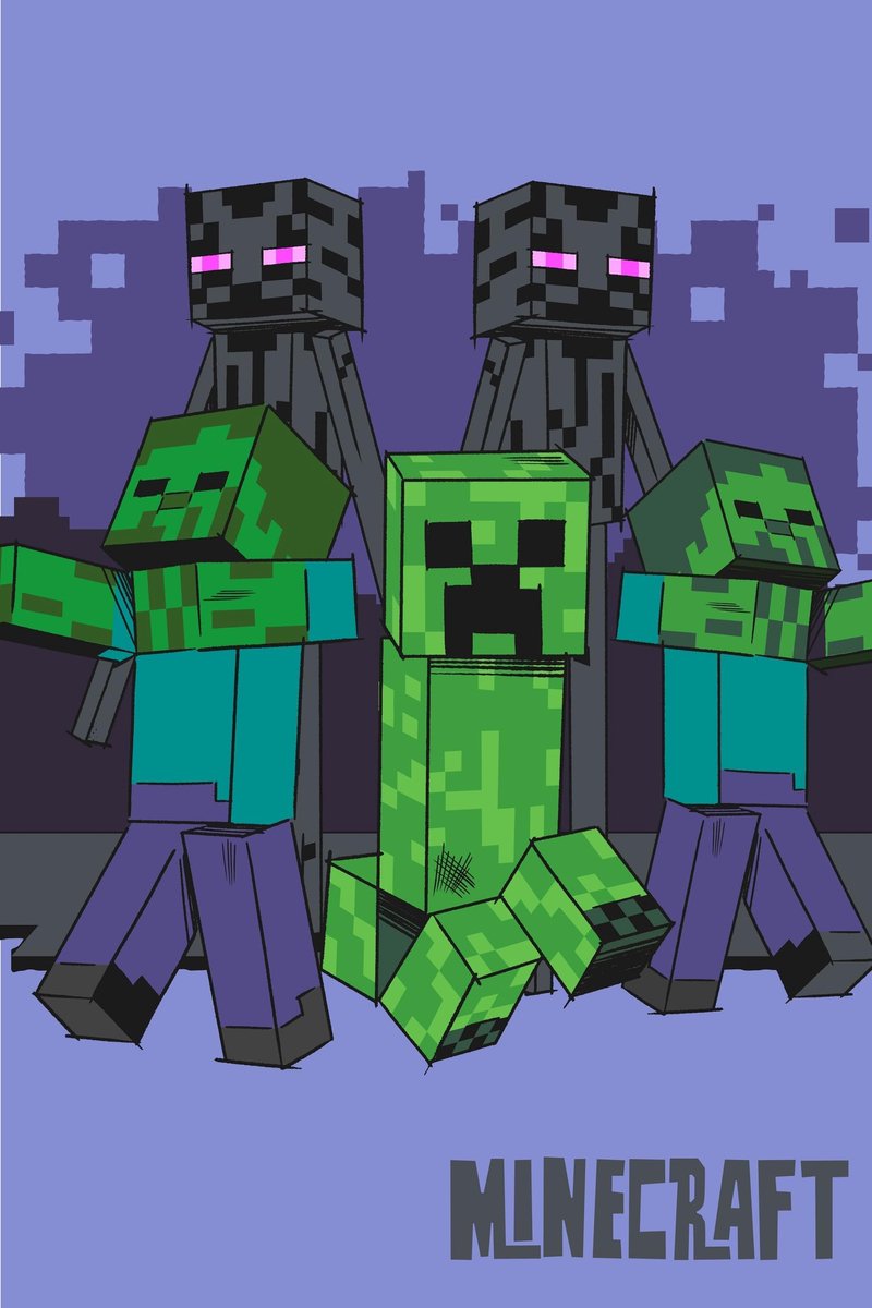 Omgoods - Minecraft Fleecedeken, Super Zacht en Warm