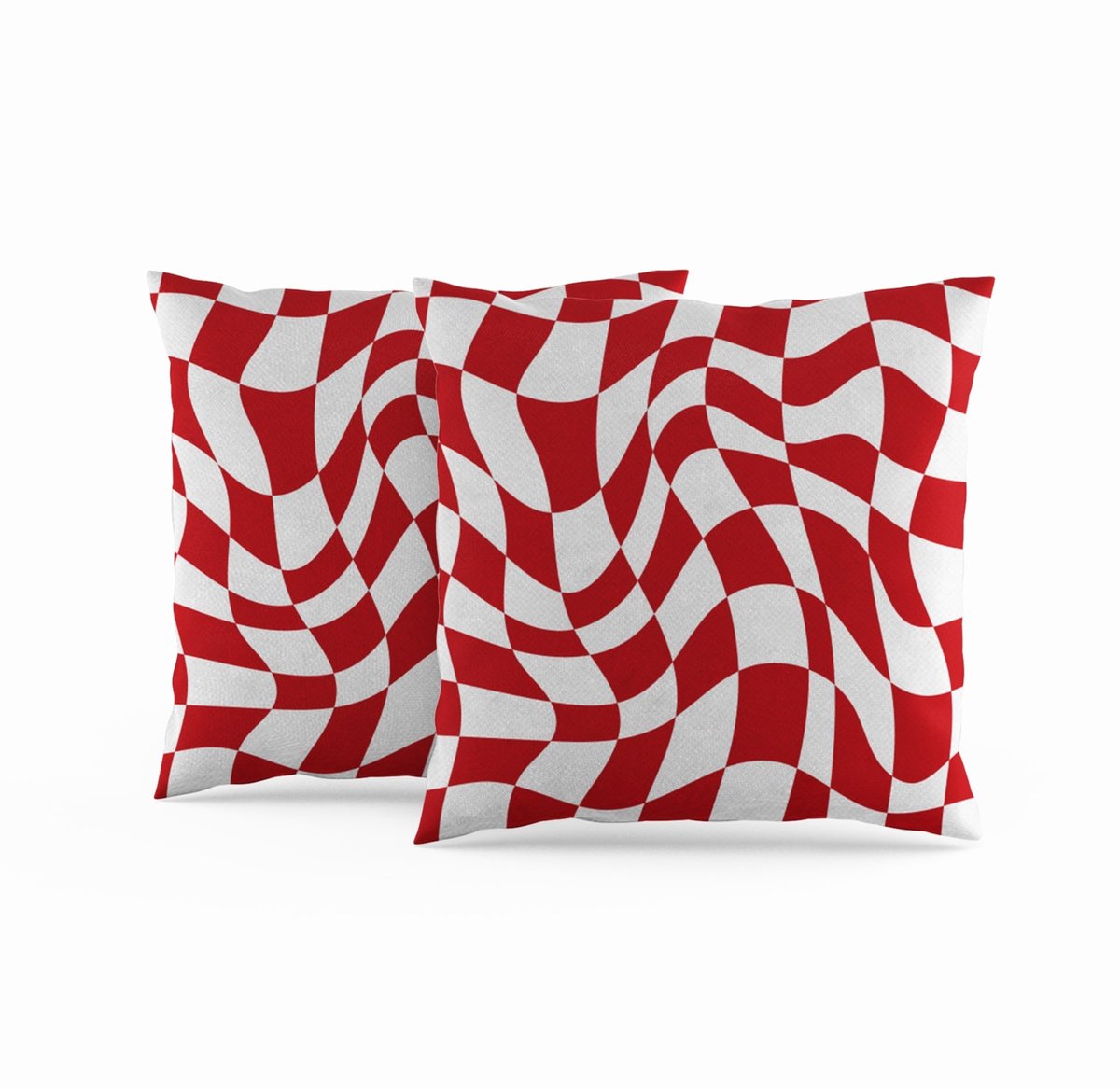 Omgoods - Geometrische Kussenhoezen 40 x 40 cm Set van 2