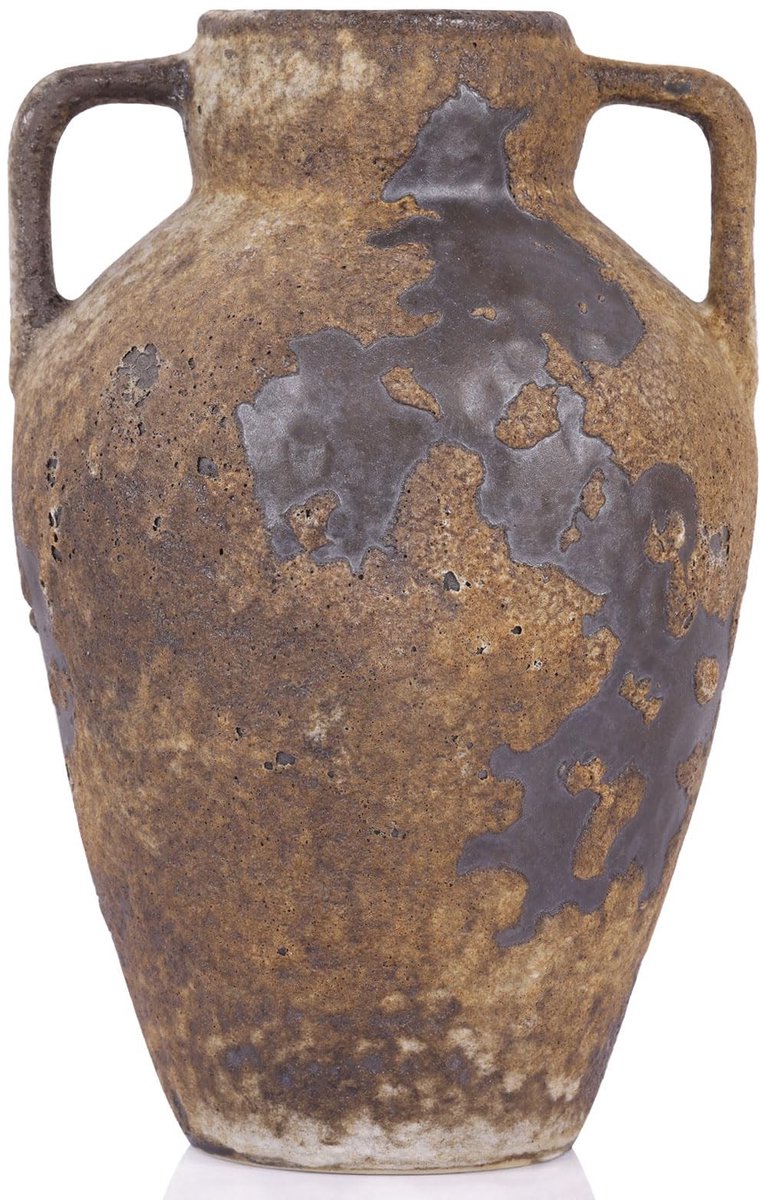 Omgoods - Wabi Sabi Rustieke Vaas van 25 cm voor Bloemen