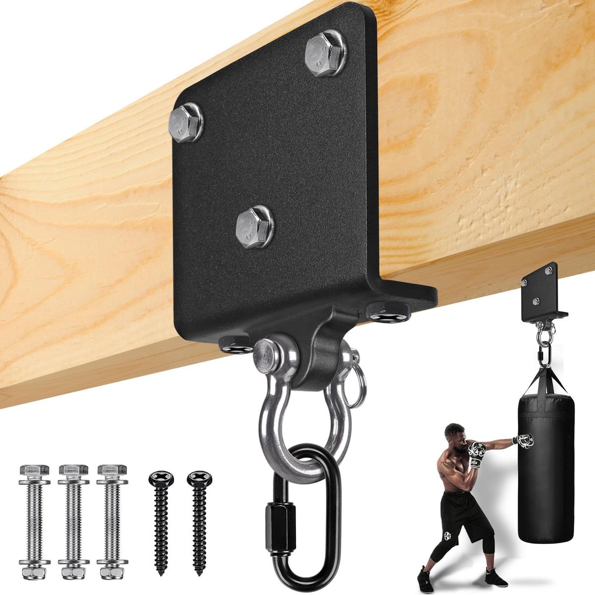 Omgoods - Punching Bag Hanger - Zware Beugel voor Muay Thai Training