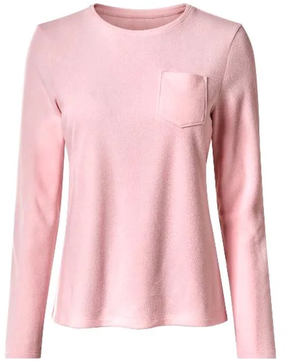 esmara Dames Fleece Pyjama / Roze / Maat M 40/42