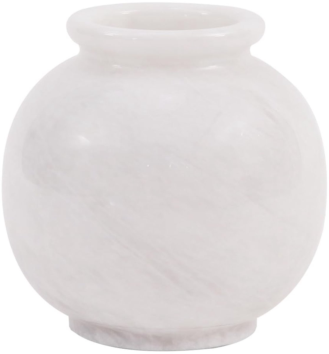 Omgoods - Handgemaakt Marmeren Vaasje voor Bloemen 5 inch