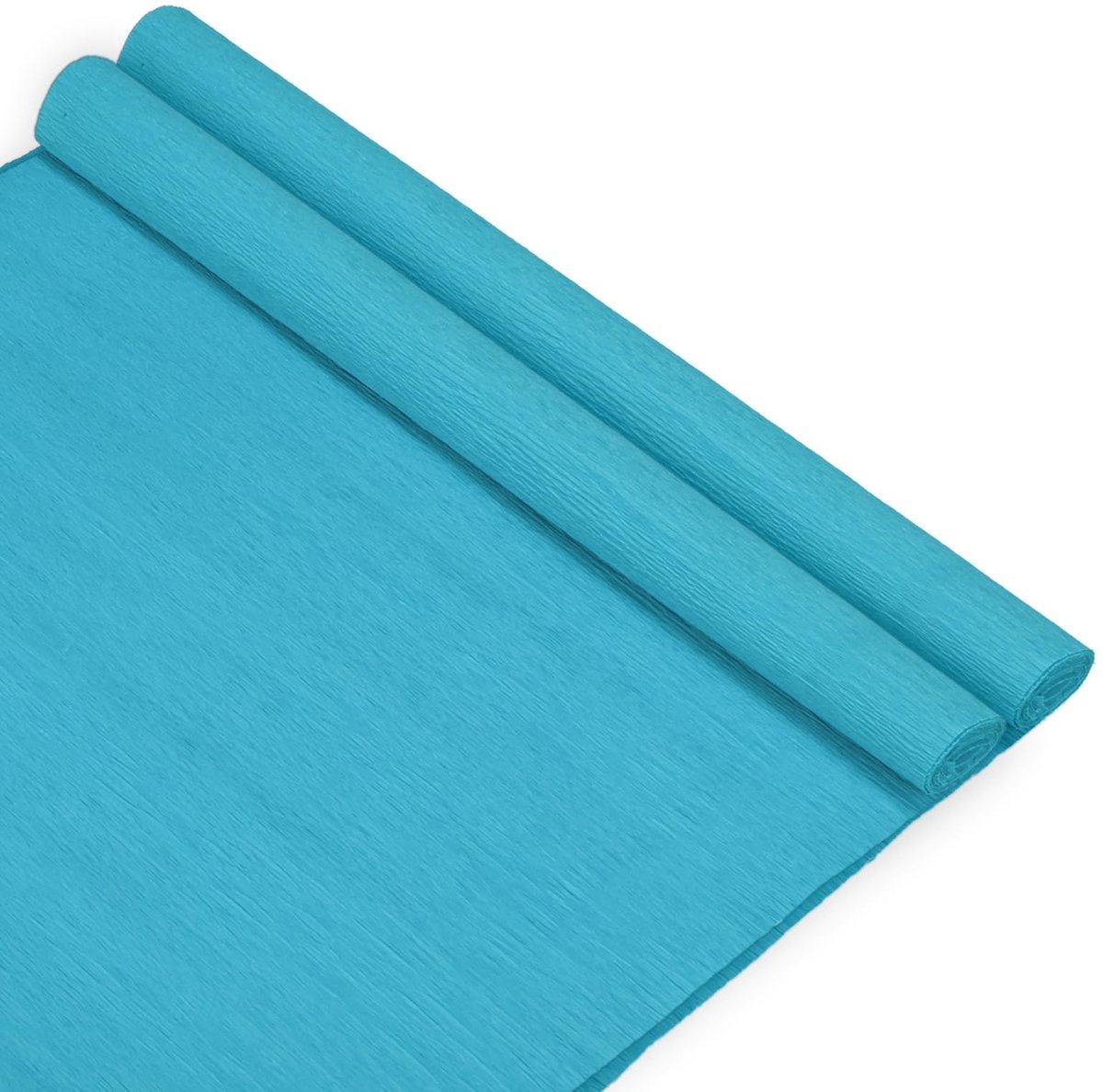 Omgoods - 2-pack Crêpepapierrollen 2,5 m x 50,8 cm voor Decoratie