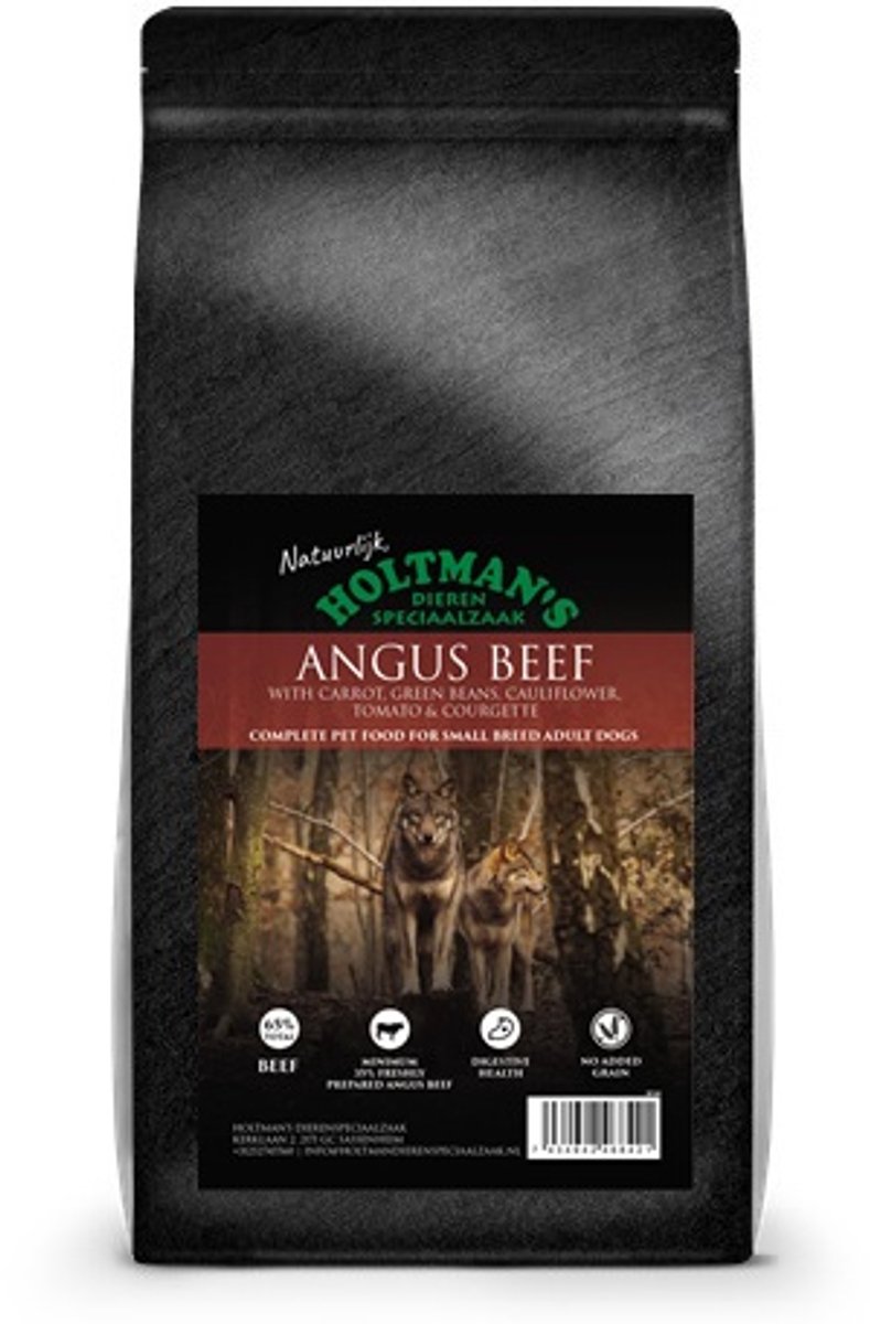 Natuurlijk Holtman's Superfood adult small angus rund 6 kg