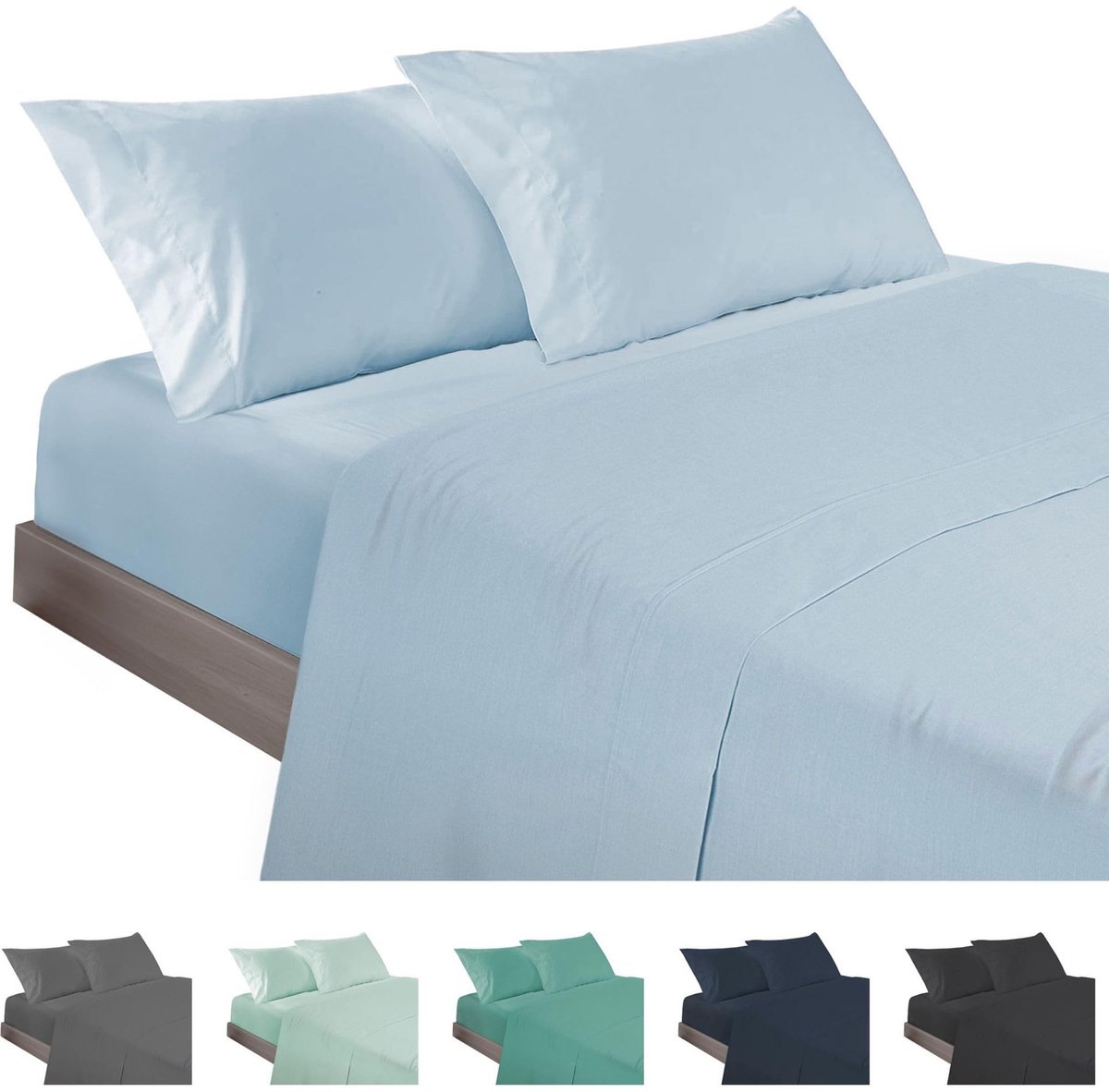 Omgoods - 4-delige Bedlinnen Set voor 200 cm Bedden