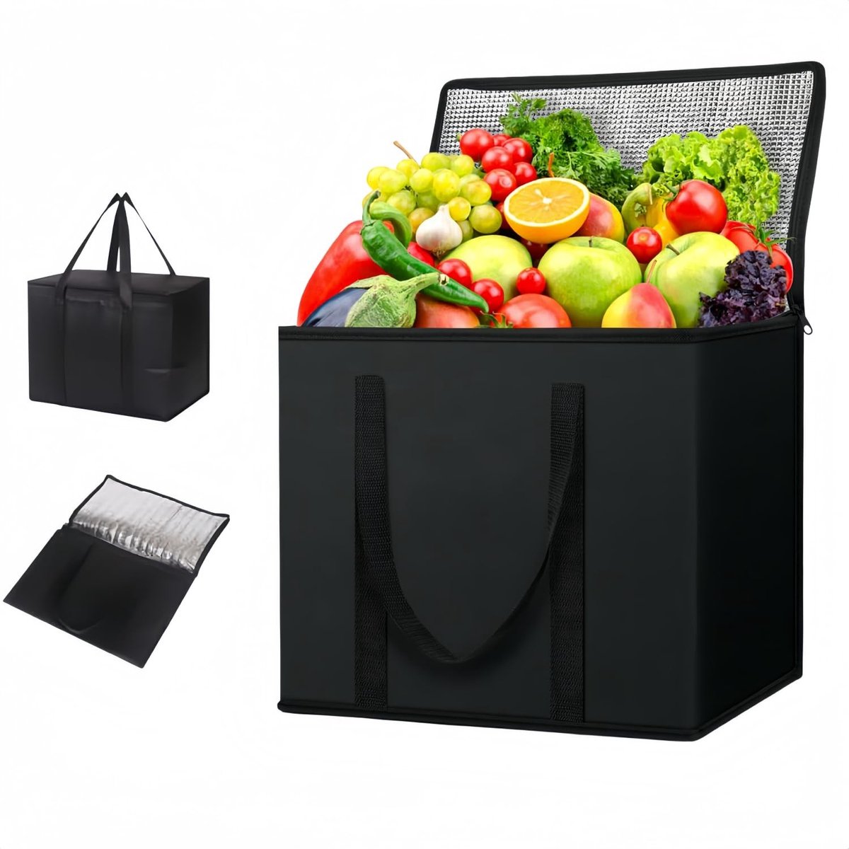Omgoods - Grote Opvouwbare Picknicktas met Isolatie, Capaciteit 35 Liter