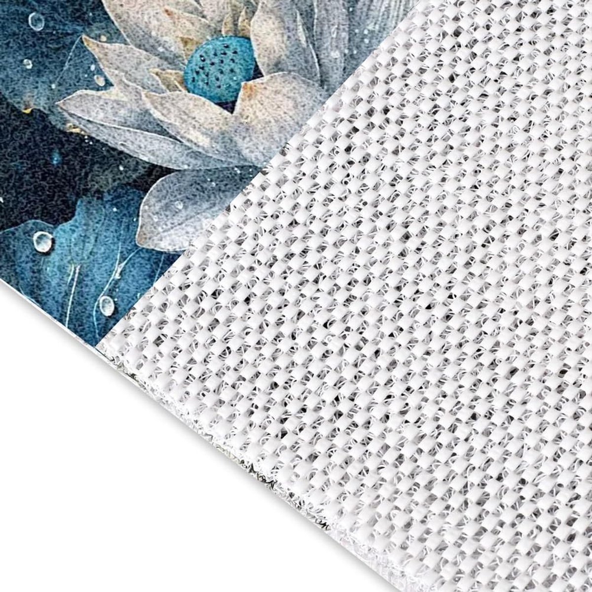 Omgoods - Antislip Douchemats van PVC met Afvoeropening 80x80cm