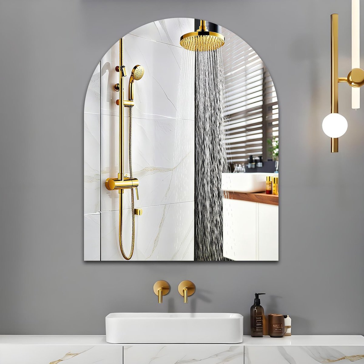 Omgoods - Frameless Badkamer Spiegel 50 x 40 cm
