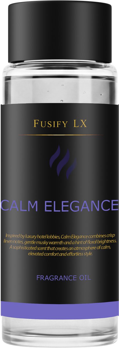 Fusify LX™ - Aroma Navulling - Calm Elegance - Etherische Olien - 100ML CA-EL