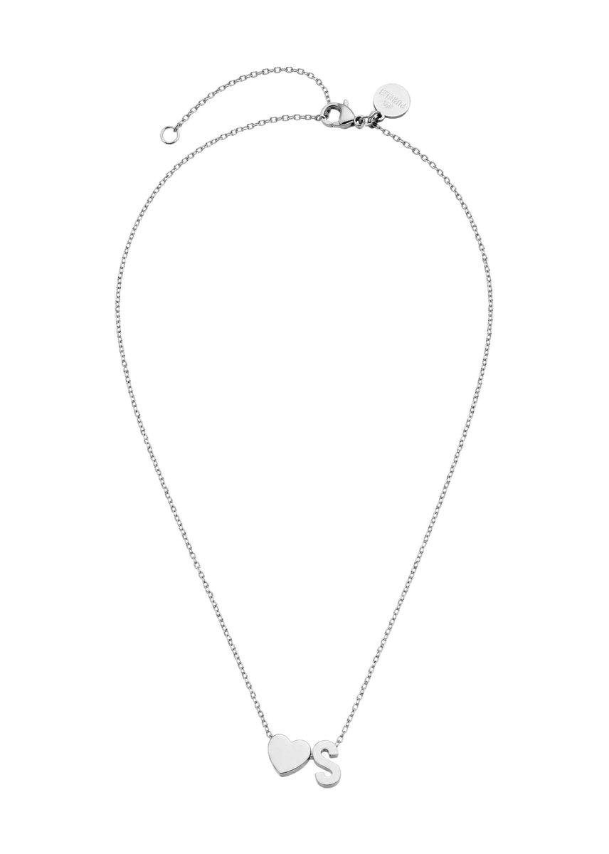 PURELEI Ketting Letter Heart S