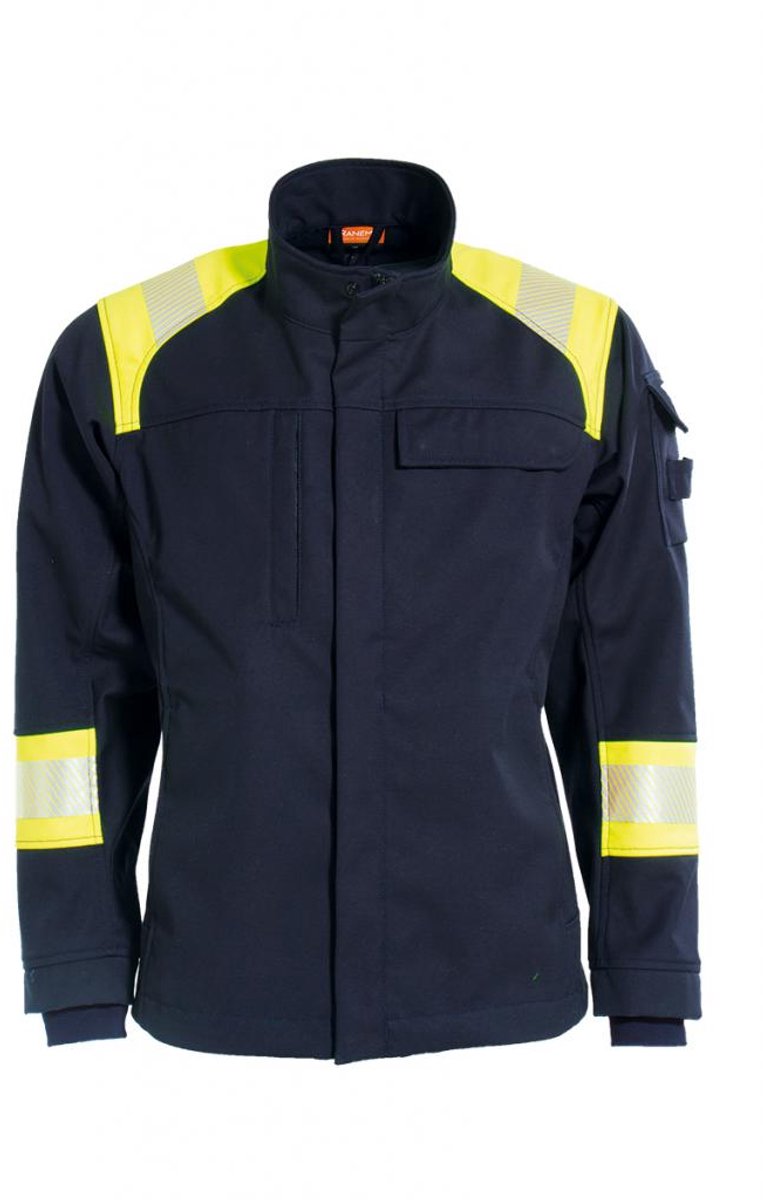 Tranemo Softshell Stretch FR Geel - Maat XL