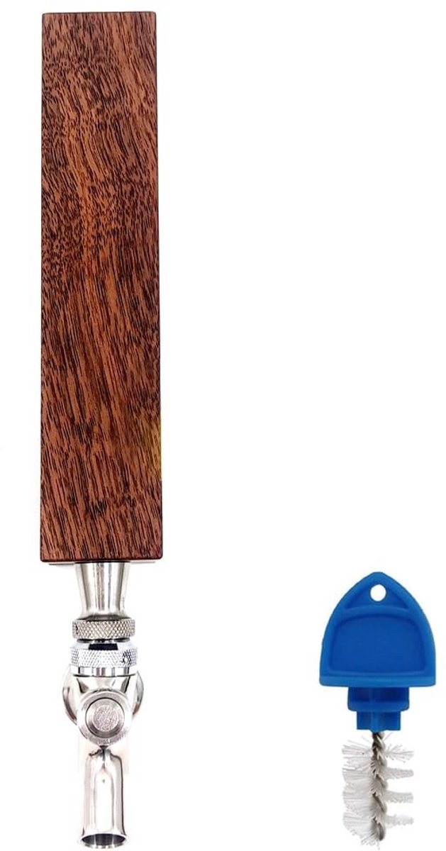 Omgoods - Houten Bier Tap Handvat van Walnoot