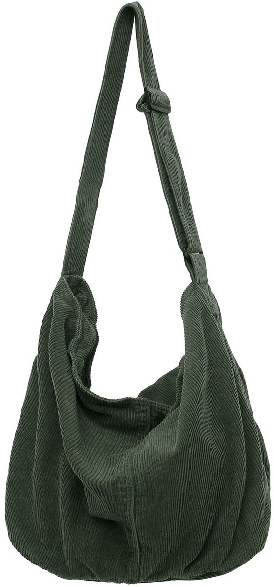 Omgoods - Grote Casual Schoudertas voor Vrouwen met Schouderriem