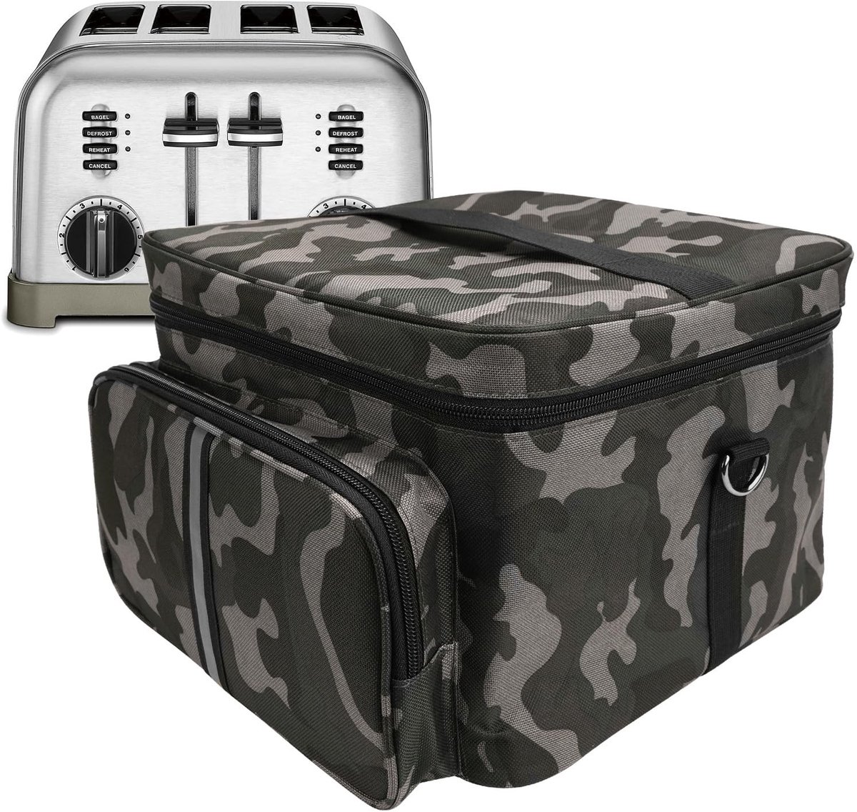 Omgoods - Toaster Opbergtas voor 4 Snede Broodroosters