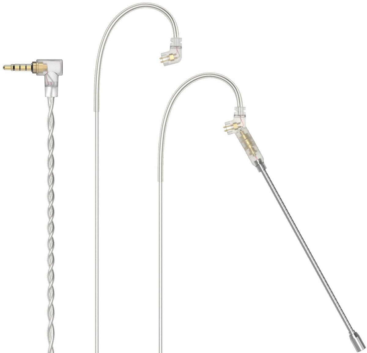 Omgoods - 2-Pin IEM Kabel met Microfoon voor Oordopjes