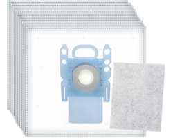10x Dparts PRO stofzakken geschikt voor Bosch & Siemens G-ALL - Serie 8, 6, 5, 2 stofzuigerzakken - Q8.0 Q5.0 Q4.0 Q3.0 Z7.0 Z5.0 Z4.0 Z3.0 Z2.0 - stofzuigzak si52 - Move On - Pro Silence, Animal, Hygienic - Ingenius - Free'e - Logo bbz41fgall