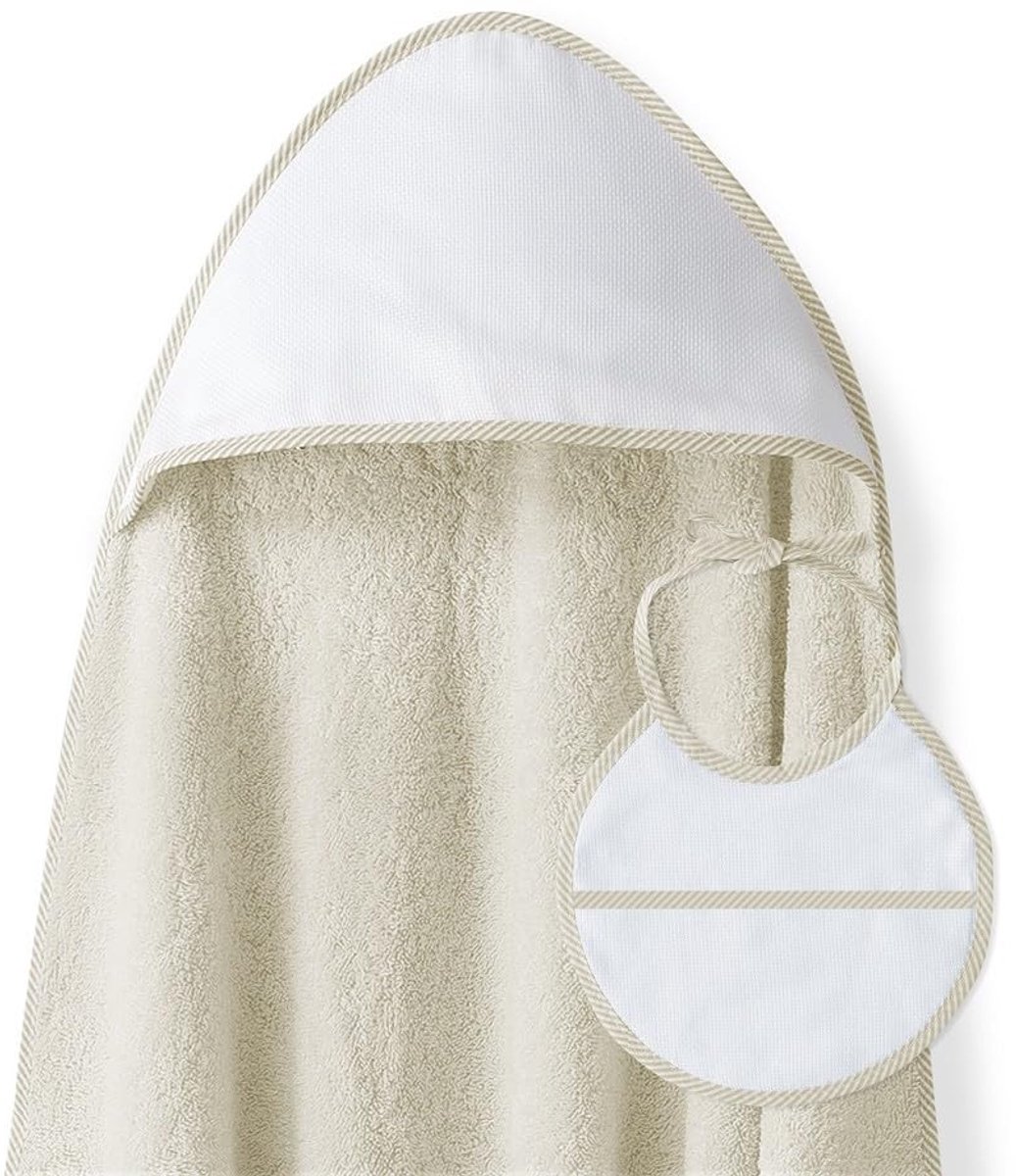 Omgoods - Baby Badponcho met Capuchon 100 x 100 cm 100% Katoen