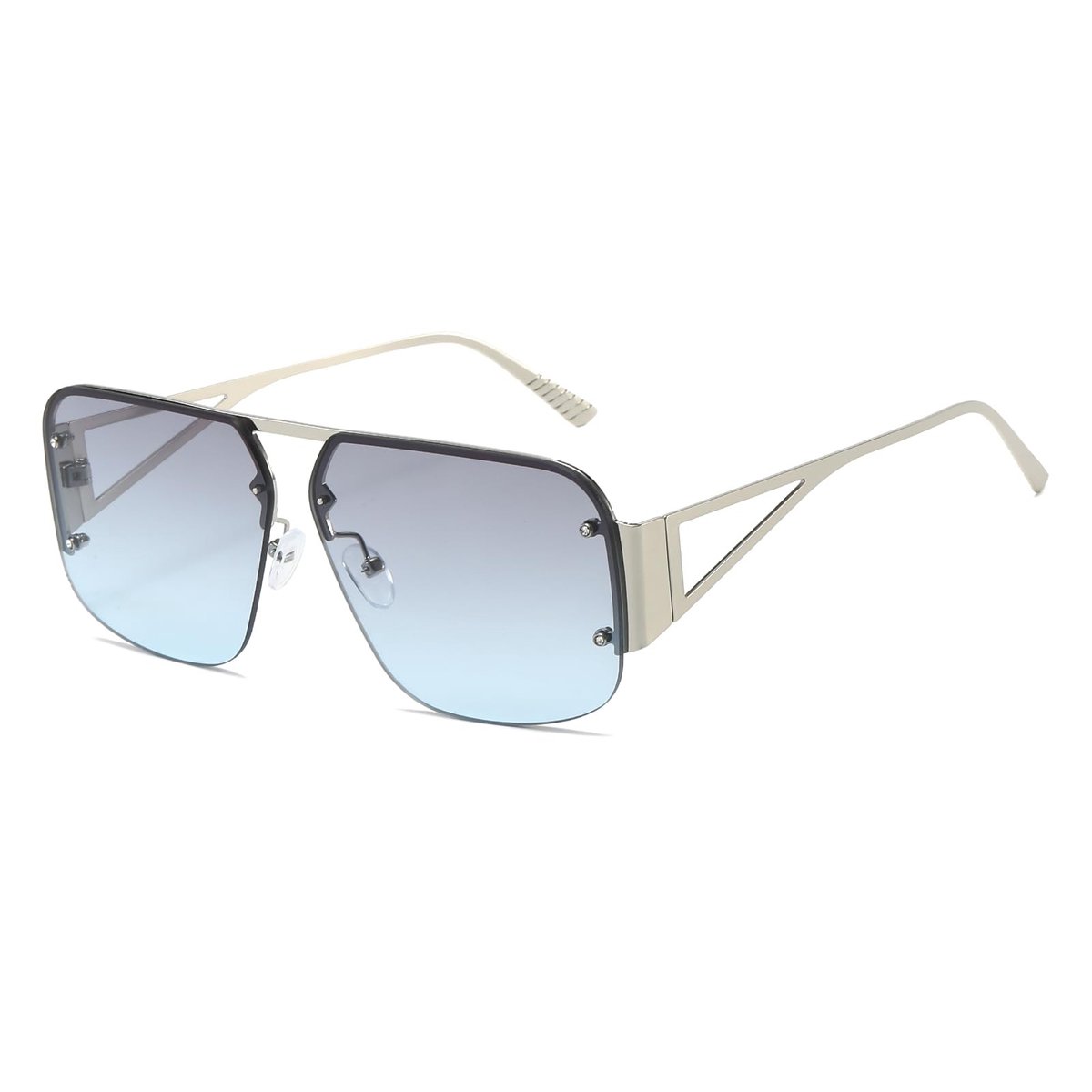 Omgoods - Retro Piloten Zonnebril in Oversized Vorm