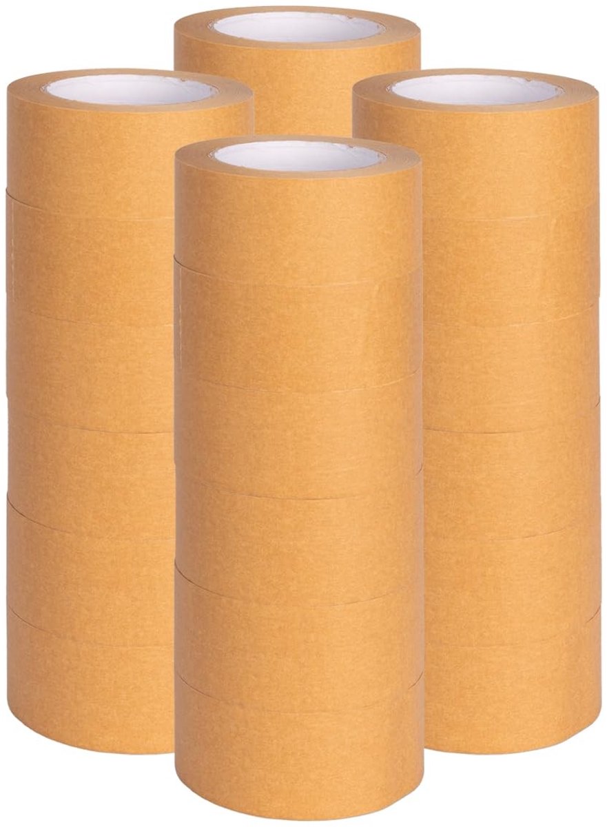 Omgoods - Eco-vriendelijk Verpakkingstape 50 mm x 50 m - 24 Rollen