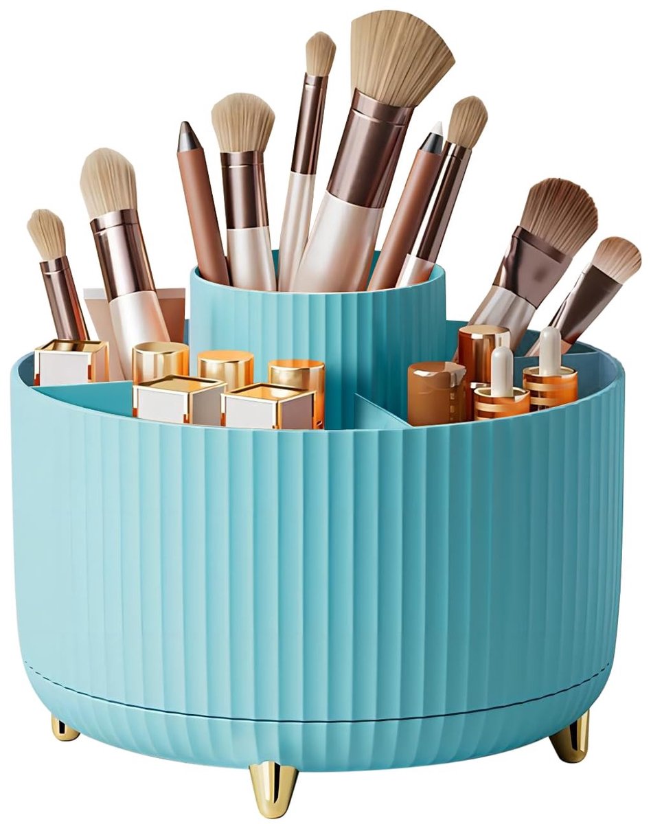 Omgoods - 360° Rotatie Make-up Organizer met 5 Compartimenten