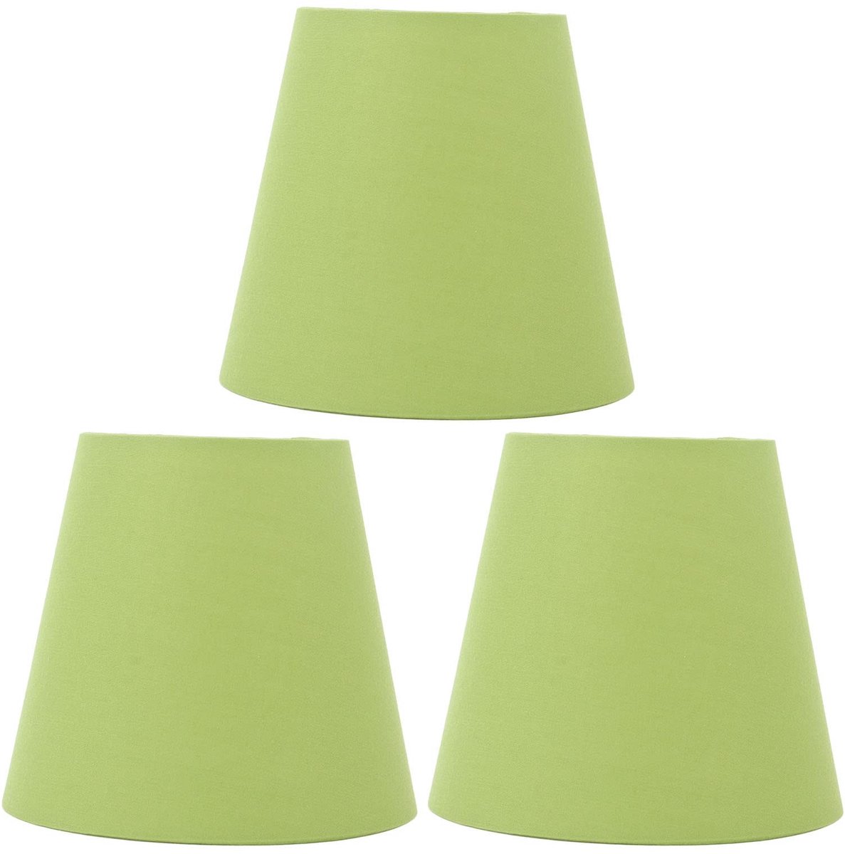 Omgoods - 3 Stuks Moderne Stof Lampenkappen voor Tafellampen