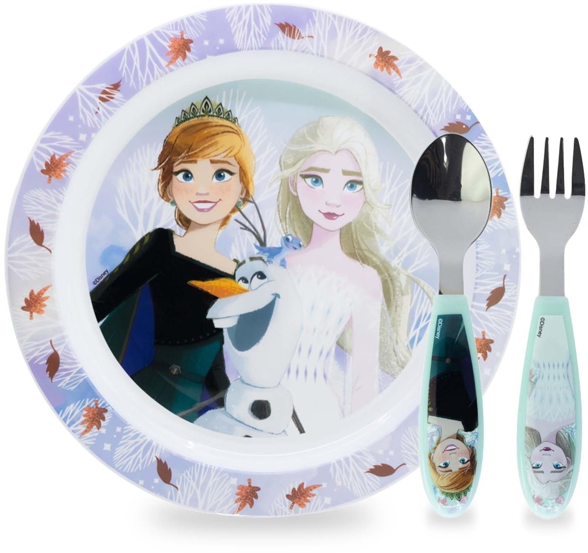 Omgoods - Herbruikbare Kinder Bestekset - Kindertafelware Set voor Ontbijt en Diner