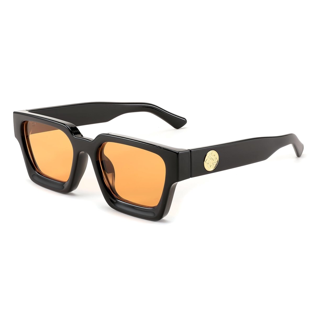 Omgoods - Trendy Vierkante Zonnebril met UV400 Bescherming