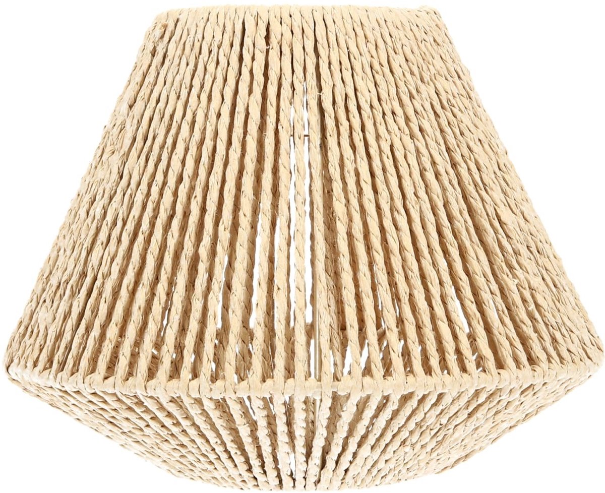 Omgoods - Gevlochten Stro Lampenkap voor Boho Stijl Verlichting
