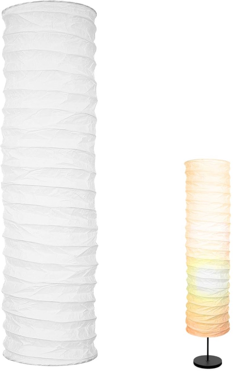 Omgoods - Papieren Lampenkap voor Vloerlamp in Scandinavische Stijl