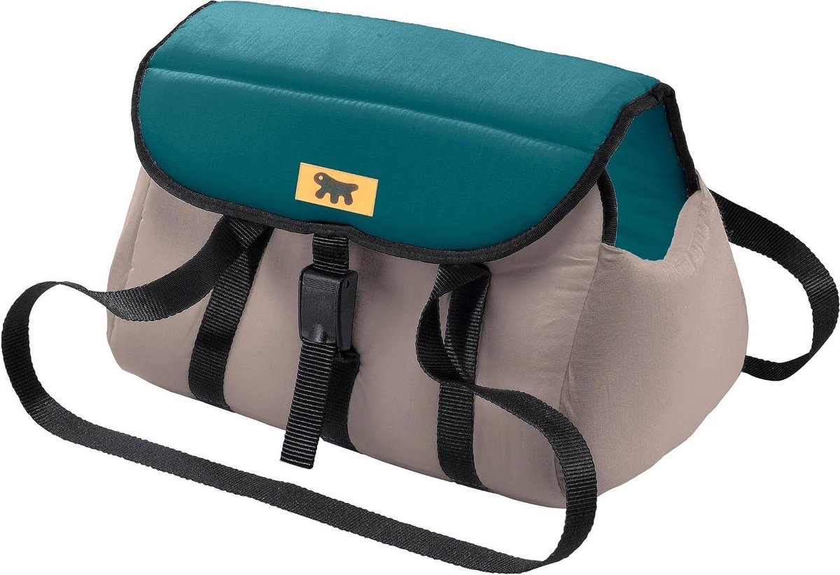 Draagtas Huisdier - Reistas Kat Hond - Veilig Vervoeren - Verstelbare Handvatten - 37 x 21 x 22.5 cm - Taupe
