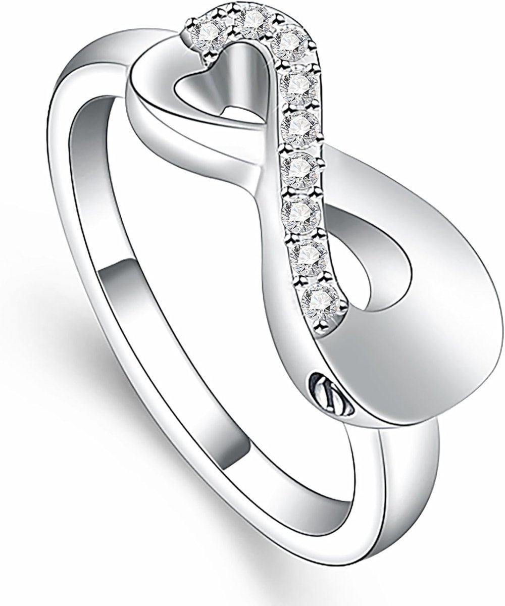 liefde crematie ring voor as roestvrij staal houden geliefde as keepsake vingerring urn medaillon memorial sieraden voor vrouwen