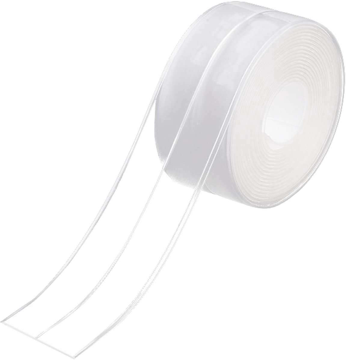 afdichtingsband zelfklevend waterdicht transparant, afdichttape zelfklevend waterbestendig voegenafdichtende tape anti-schimmel 3,2mx38mm met kleebehulp voor keuken, badkamer, toilet, wandhoek