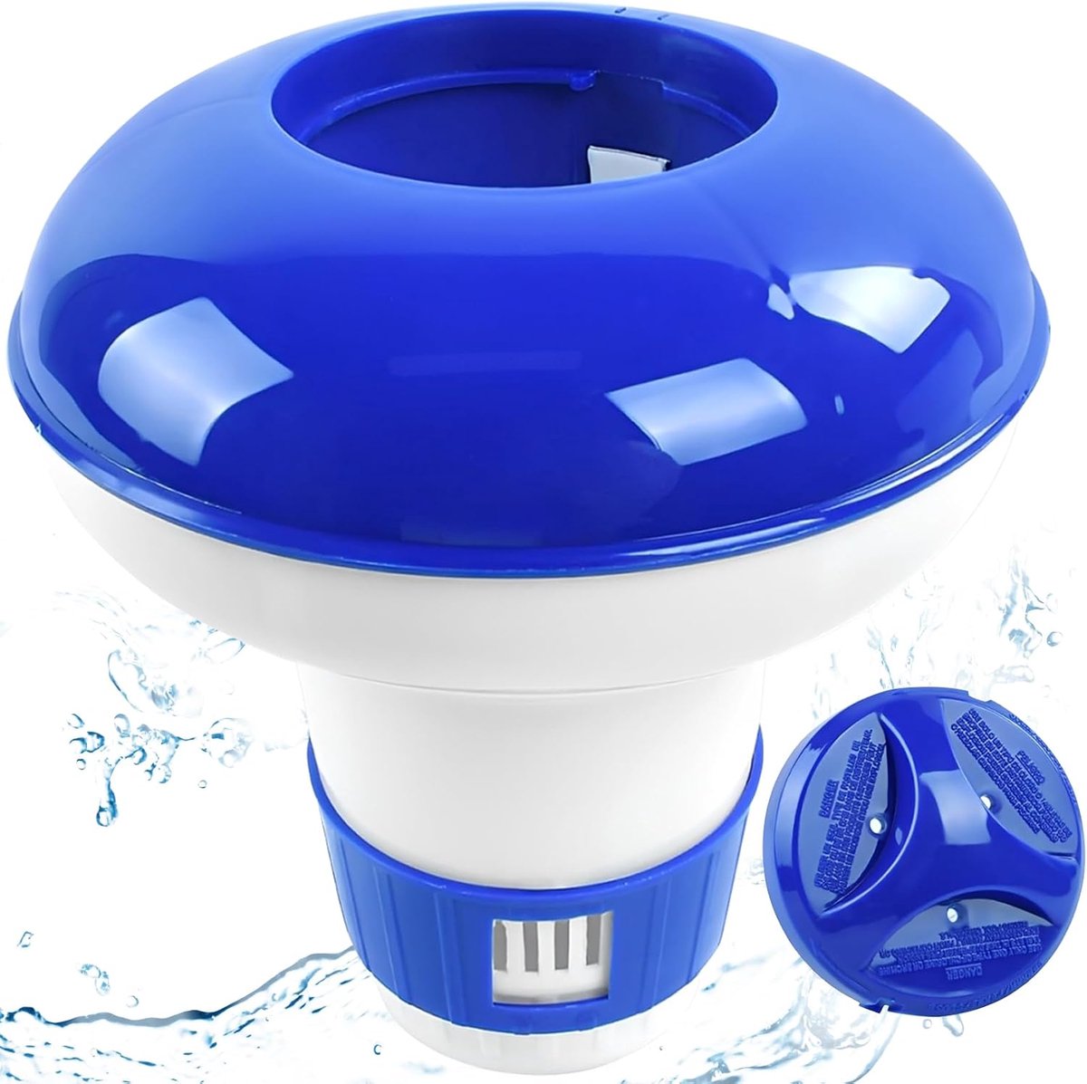 Doseerdrijver, zwembad chloordrijver, 12,7 cm zwembad chloordoseerdrijver, chloordoseerdrijver voor zwembaden, waterpark, spa, whirlpools