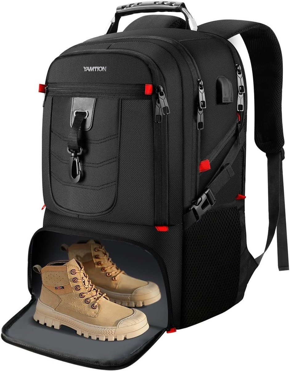 Laptoptas 17.3 Inch - Lichtgewicht Sporttas - Waterdicht met Schoencompartiment - Ideaal voor College en Hiking - ShopVlot