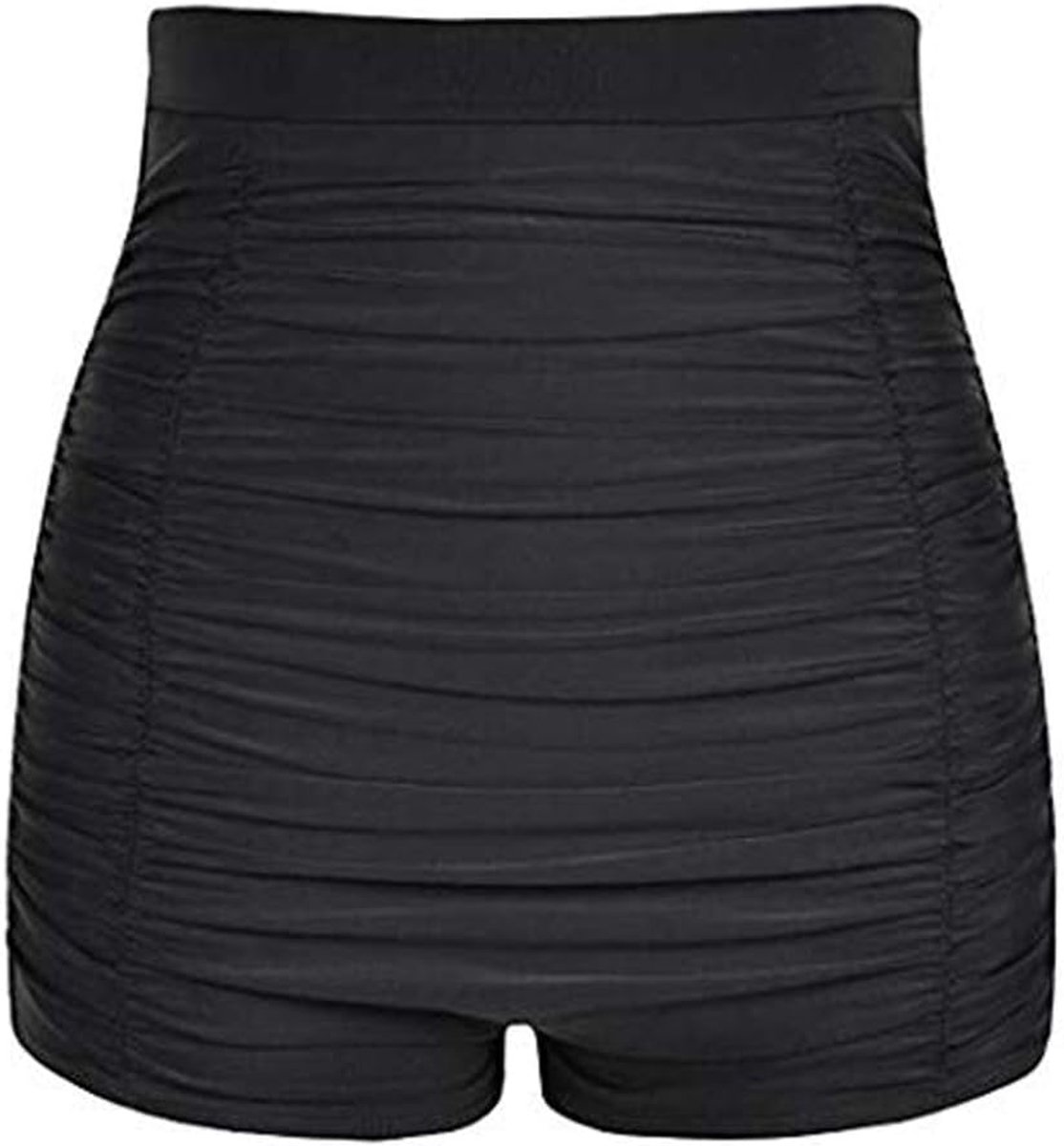 Dames hoge taille bikini broekje tankinibroek hotpants buik weg