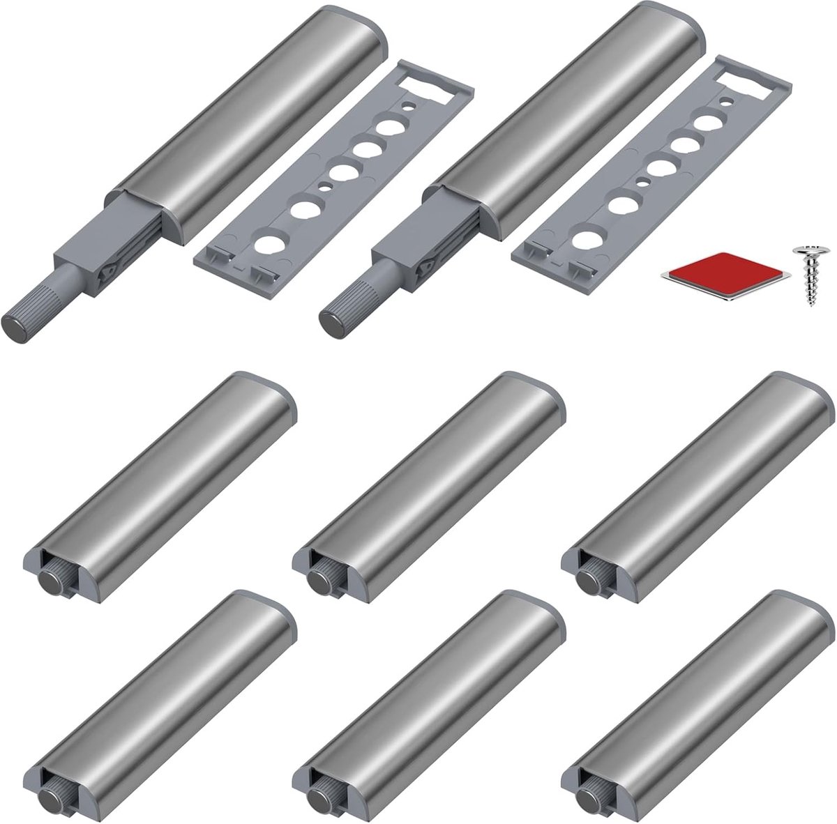 to Open Jiayi 8 stuks deuropener voor schuifdeuren, meubels, laden, magnetische vergrendeling