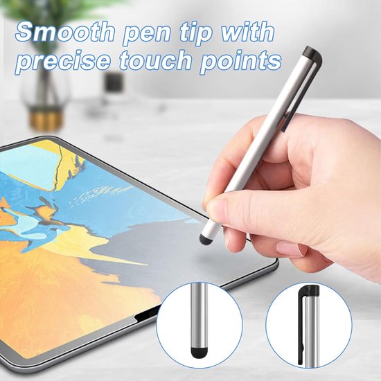 60 stuks tablet- en flipchartpennen voor mobiele telefoons, touchpens, touchscreens voor tablets, iPad, Samsung Galaxy, Apple pen — afbeelding 5