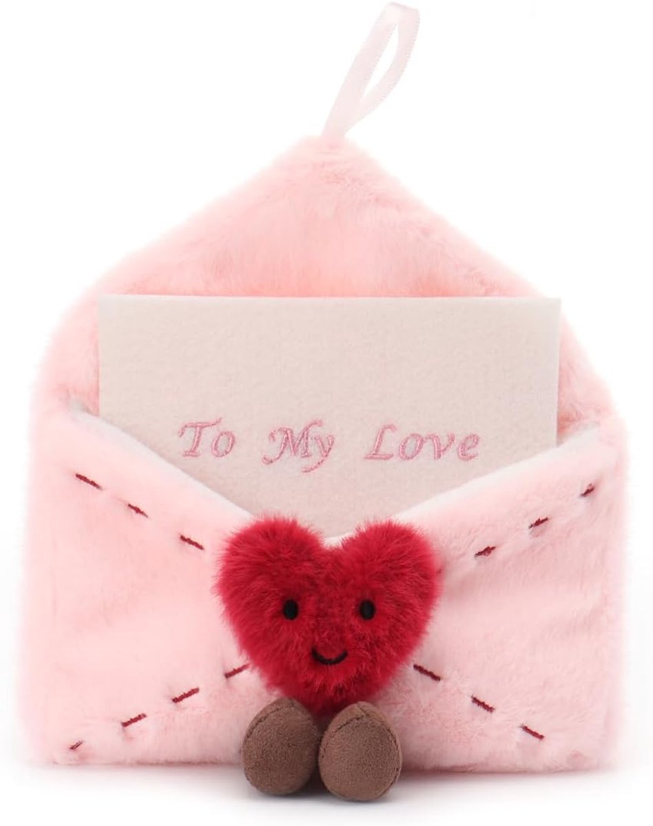 Lamb Liefdesgeständnis brief pluche dier knuffeldier knuffeldier 17 cm