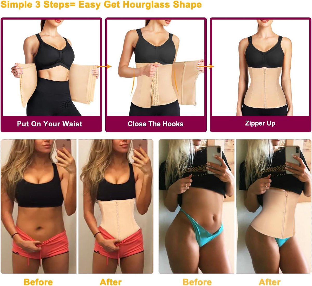 Dames Body Shapewear Slank Korset Taille Ondergoed Band Postparto Shapewear Slankheid