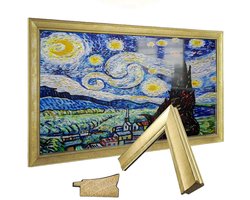 FrameVita Massief Houten TV Frame voor Samsung The Frame - Silver - 43"