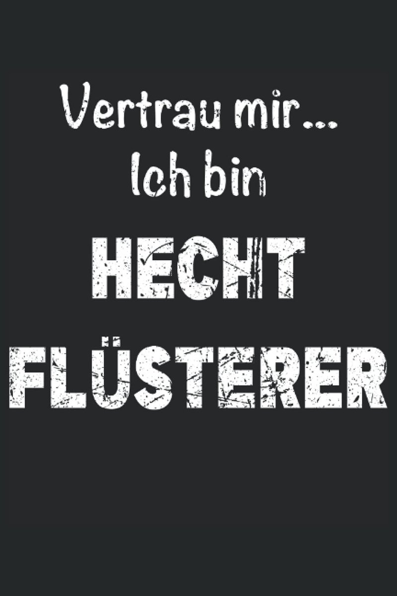 Angler Hecht Angeln Geschenk Notizbuch