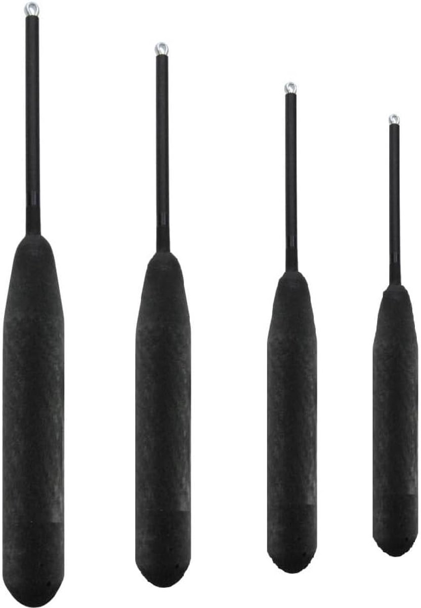 Rohacel Set van 4 vloerknoppen 6gr, 8 gr, 10 g, & 15 g gratis Petri Heil! Stickers