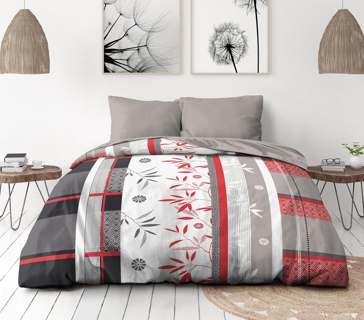Home Linge Passion Dekbedovertrekset, 220 x 240 cm, Shizuoka - ShopVlot