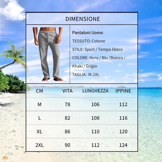 Broek Zomer Katoen Linnen Broek Lichtgewicht Yoga Zomer Grote Maat Elastische Sportbroek M-2XL — afbeelding 5