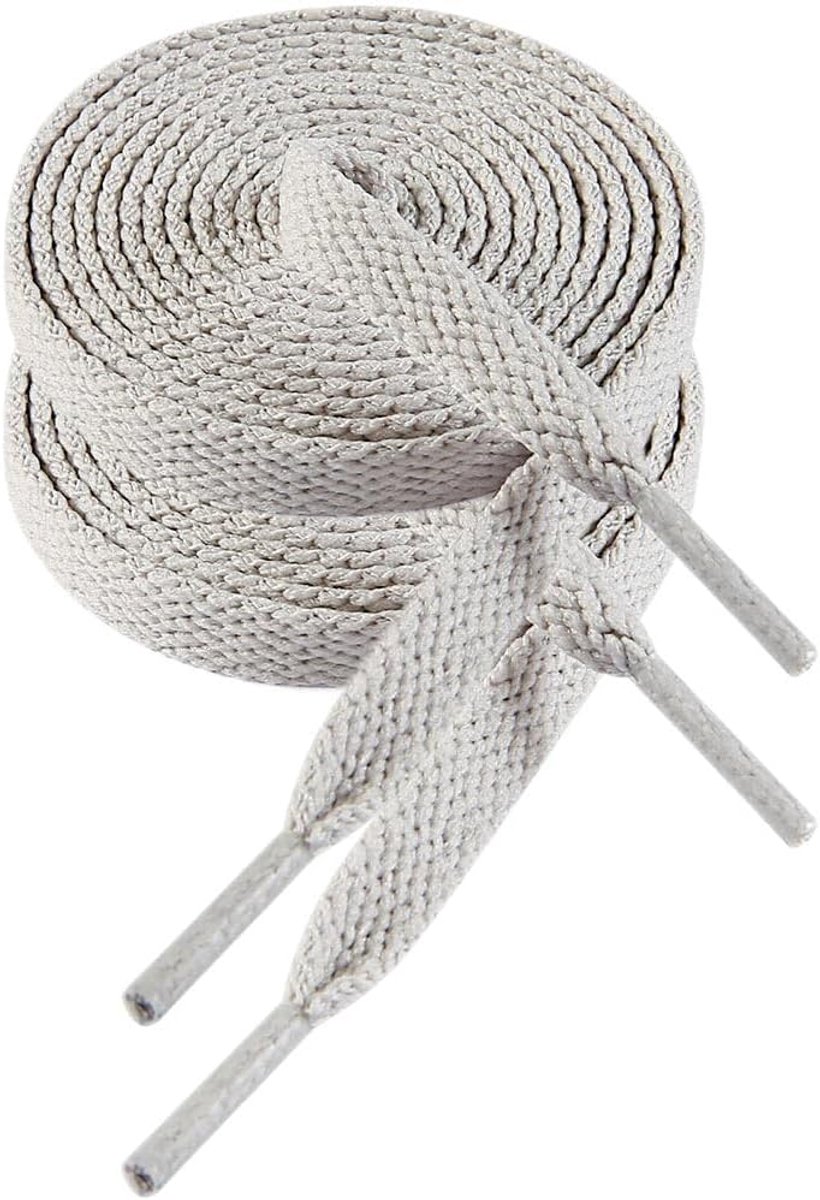 Schoenveters voor Sneakers – Hoogwaardige 8mm Breedte Sneakers Veters - Geschikt voor Schoenen met Veters of Schoenveters