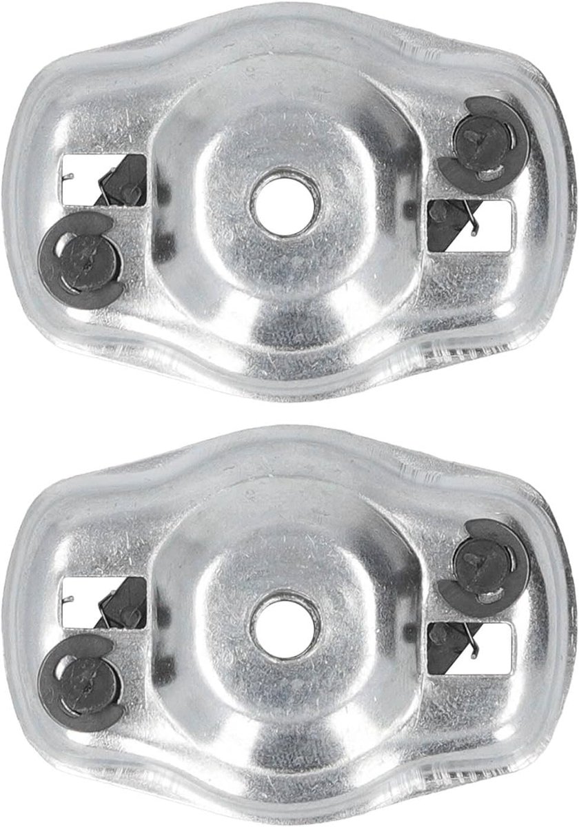 2Pcs Trimmer Starter Pal Trekplaat Draaiknop Stalen Vervangende