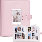 Fotoalbum - 1 Stuks - Er Passen 272 Foto's in - Foto-Opberger - Fotoboek - Mini Album - Zakfotoalbum - Fotoboek - Memo - Fotoboek Plakboek - Accessoires - Geschikt Voor Fujifilm Instax En Polaroid - Roze